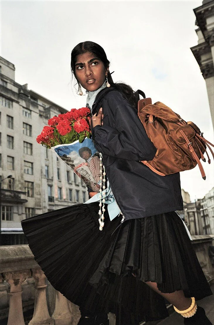 Prada 2020 Resort Ads, 'Seditious Simplicity' Flower Power — Anne